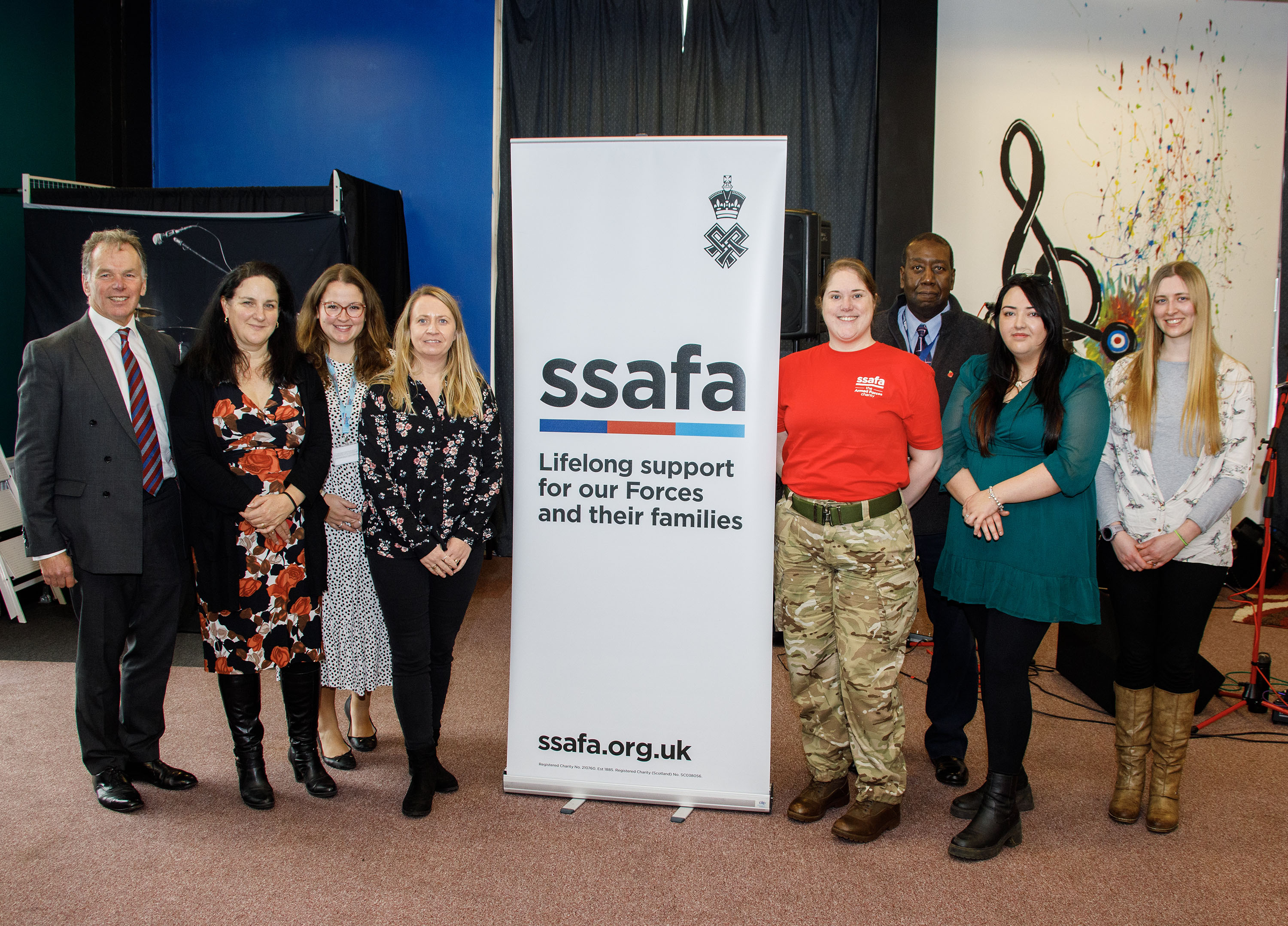 On Monday 20th November, RAF Brize Norton welcomed Air Chief Marshal Sir Richard Knighton as he officially opened the live music club room, which has been renovated to create a space for all station personnel to enjoy.